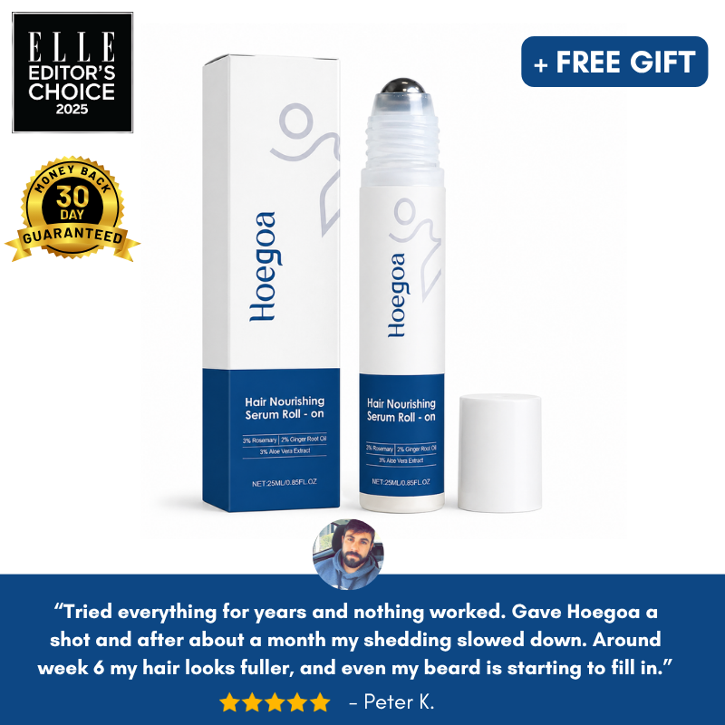 Hair Growth Serum Roll-On– Thicker, Stronger Hair & Reduced Hair Loss